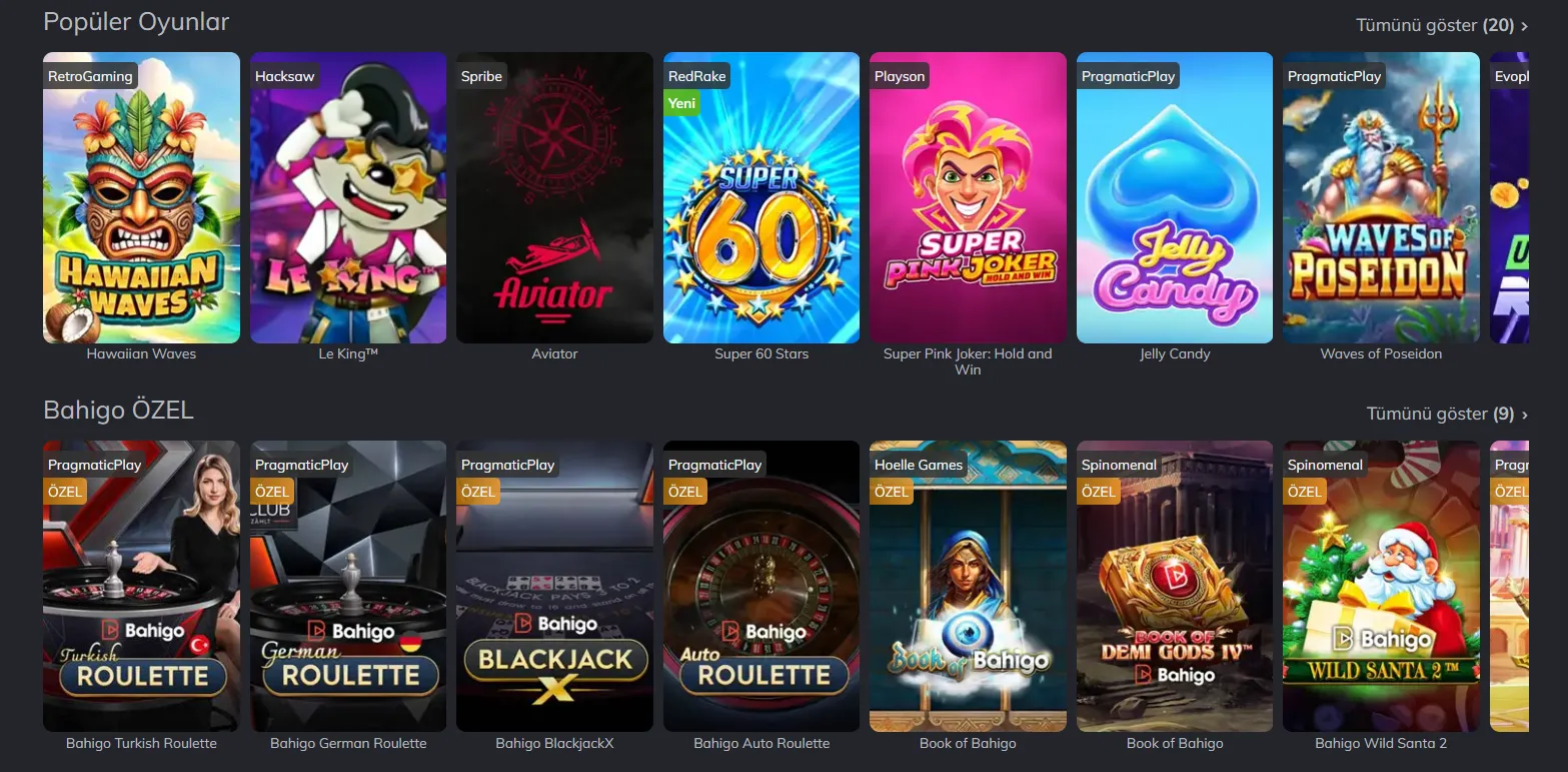 Bonus Seçim Kriterleri